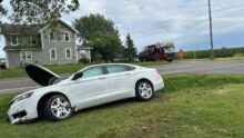 Driver taken to hospital after single-vehicle crash in Fleming