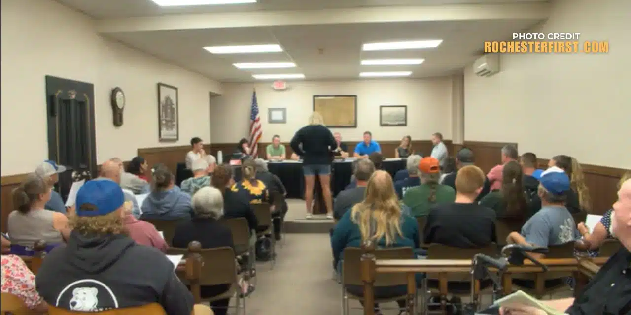 Palmyra residents demand answers over former police chief Palmyra residents demand answers over former police chief