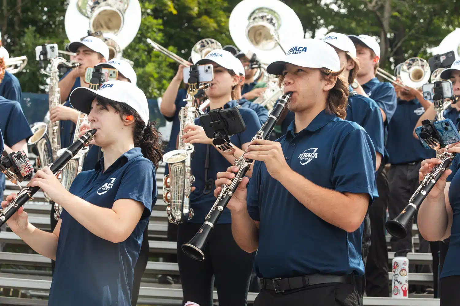 Ithaca College pep band returns to home games and Cortaca Jug Ithaca College pep band returns to home games and Cortaca Jug