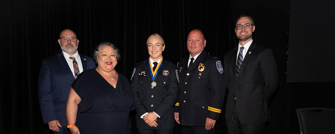 Rochester officer honored for stopping gunman after three colleagues were shot