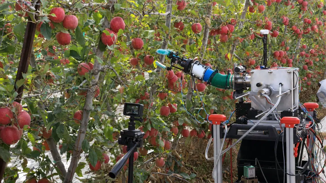 Cornell-led project aims to bring AI-powered robots into U.S. orchards