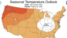 New York could see a warmer, drier fall before snow chances increase late in season