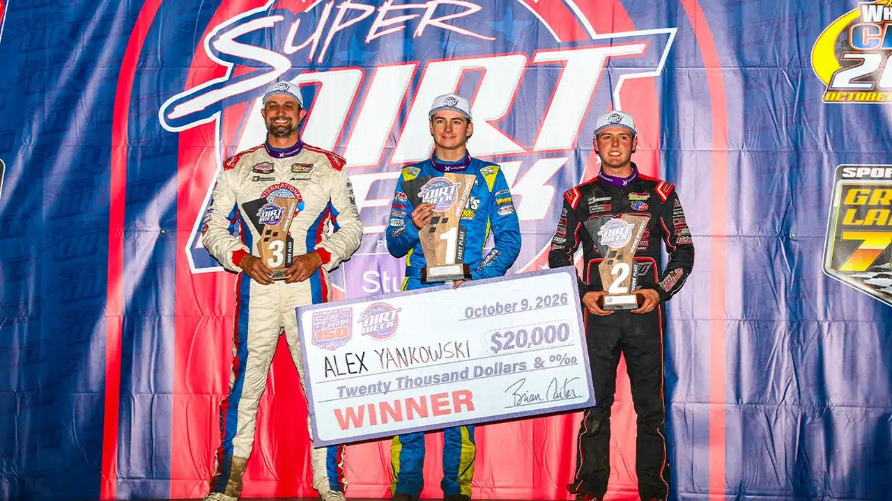 Alex Yankowski wins Salute to the Troops 150 at Oswego Alex Yankowski wins Salute to the Troops 150 at Oswego