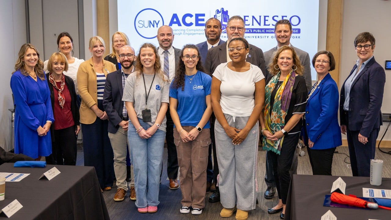 SUNY Geneseo ACE program serves 150 students in first cohort SUNY Geneseo ACE program serves 150 students in first cohort