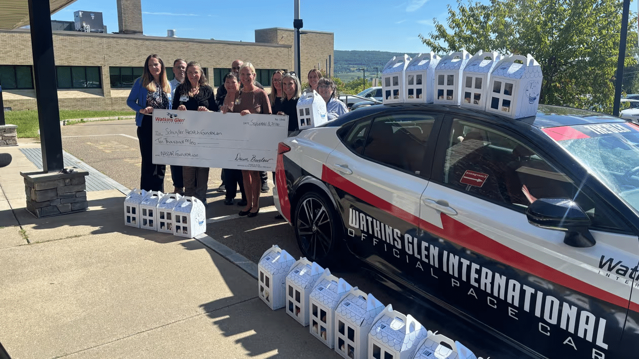 Watkins Glen International donates 120 bears, ,000 for young hospital patients Watkins Glen International donates 120 bears, ,000 for young hospital patients