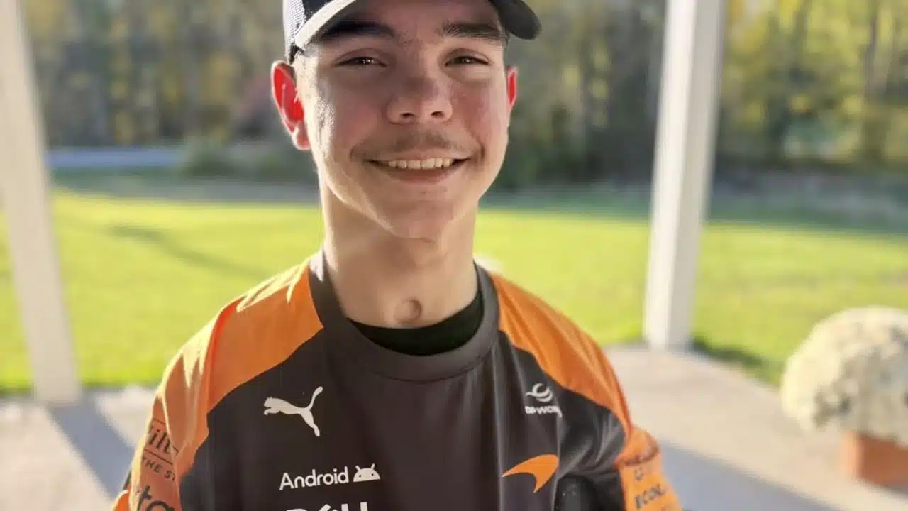 Newark teen tours McLaren garage, meets racers on Formula 1 trip