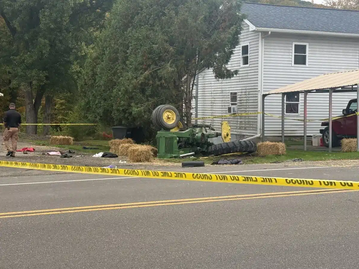 At least three critically injured in Chemung hayride crash At least three critically injured in Chemung hayride crash