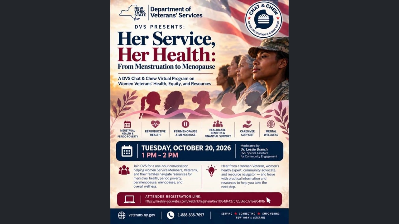 State veterans agency plans women’s health program for Oct. 20 State veterans agency plans women’s health program for Oct. 20
