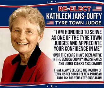 Re-Elect Jans-Duffy for Tyre Town Justice