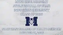 LIVE AT 5:45: Mynderse Academy Athletic Hall of Fame Class of 2026 Induction Ceremony (webcast)